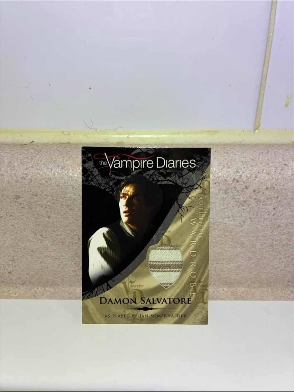 Cryptozoic The Vampire Diaries Damon Salvatore Authentic Wardrobe Card M12